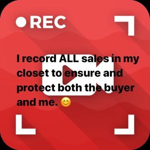 I RECORD ALL SALES